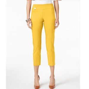 Alfani Petite Tummy-Control Pull-On Capri Pants